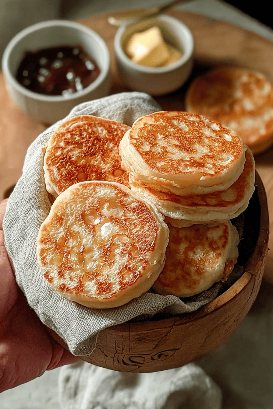 Sourdough Crumpets