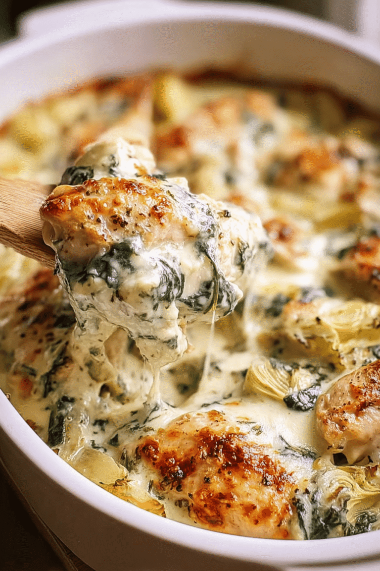 Spinach Artichoke Chicken Bake 69.Png