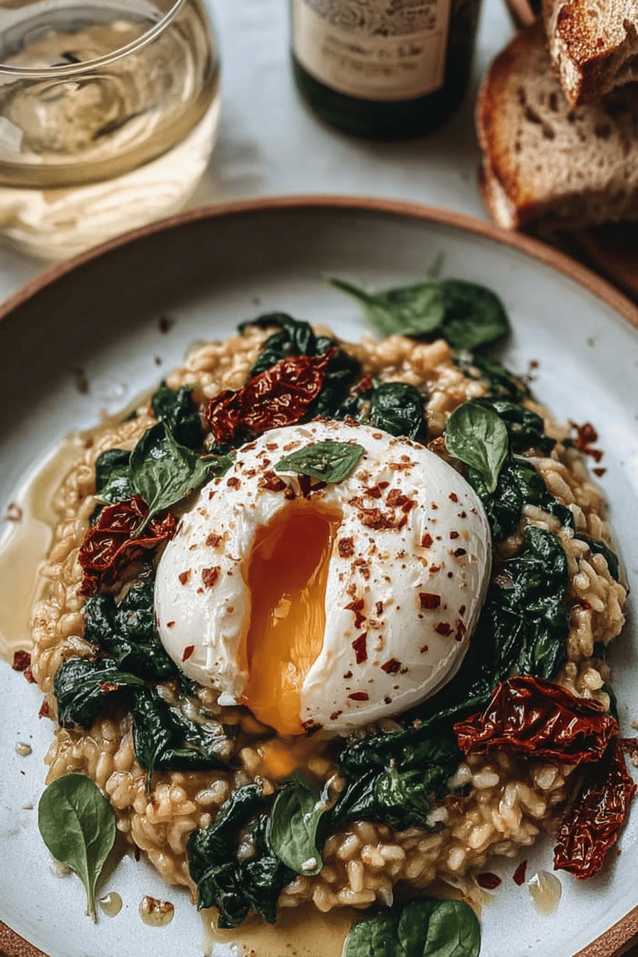 Spinach Sun Dried Tomato Burrata