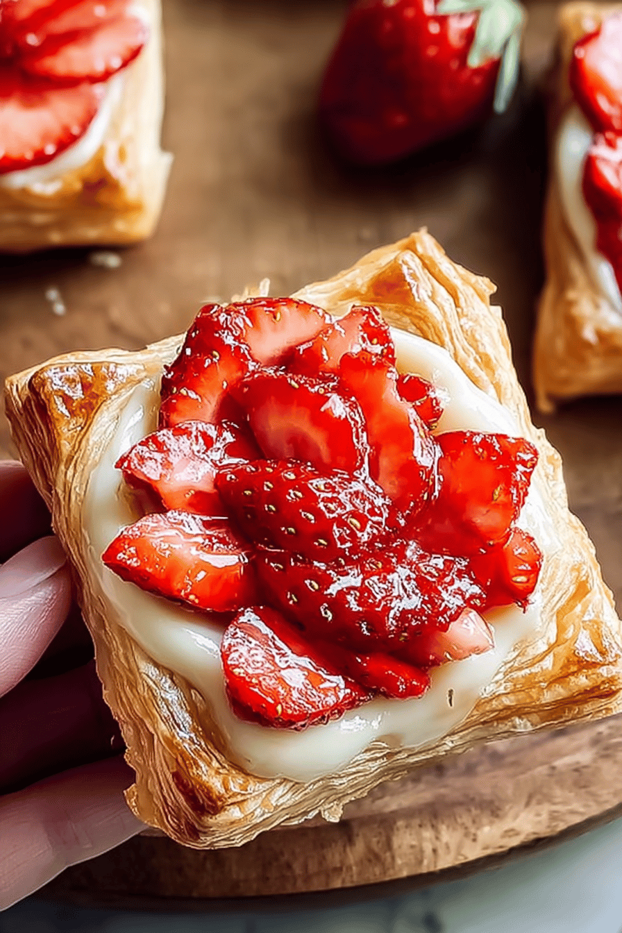 Strawberry Danish