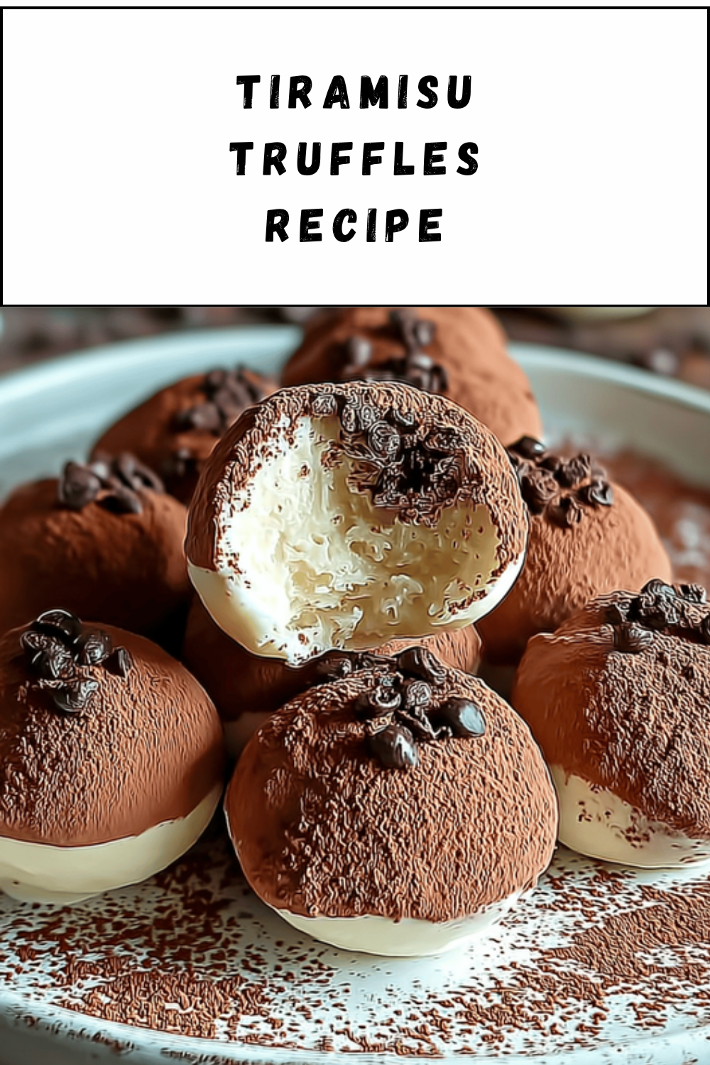 Tiramisu Truffles Recipe