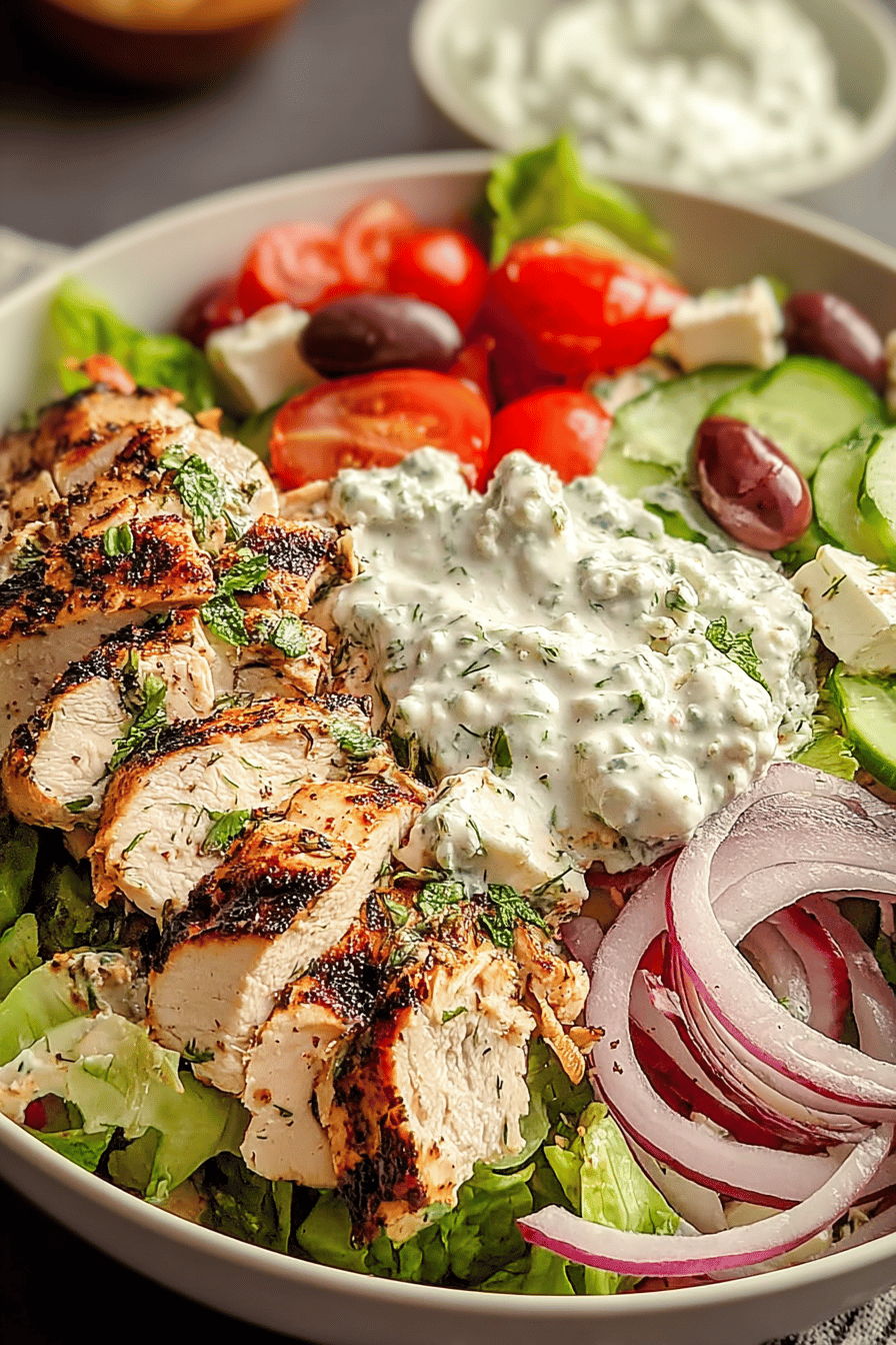 Tzatziki Chicken Salad