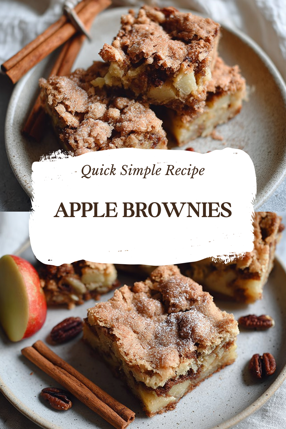 Apple Brownies