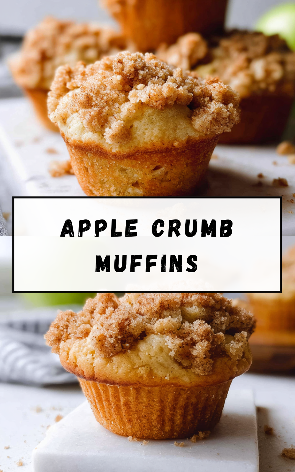 Apple Crumb Muffins