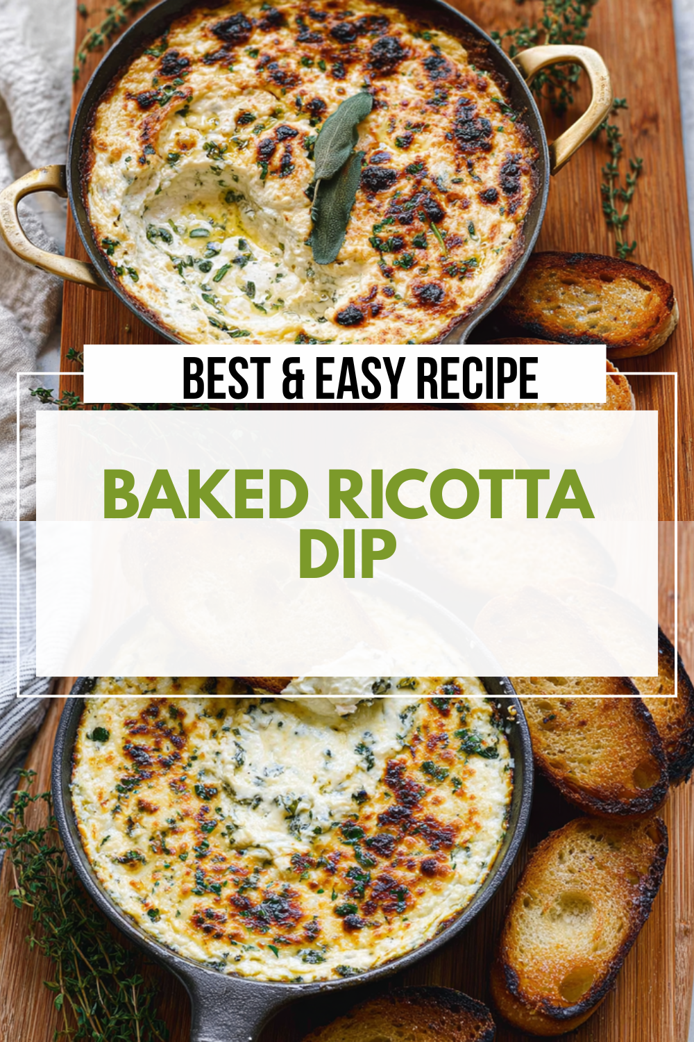 Baked Ricotta Dip