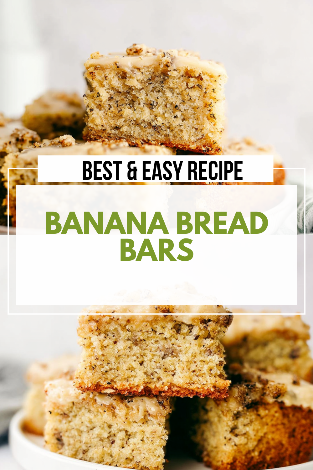 Banana Bread Bars