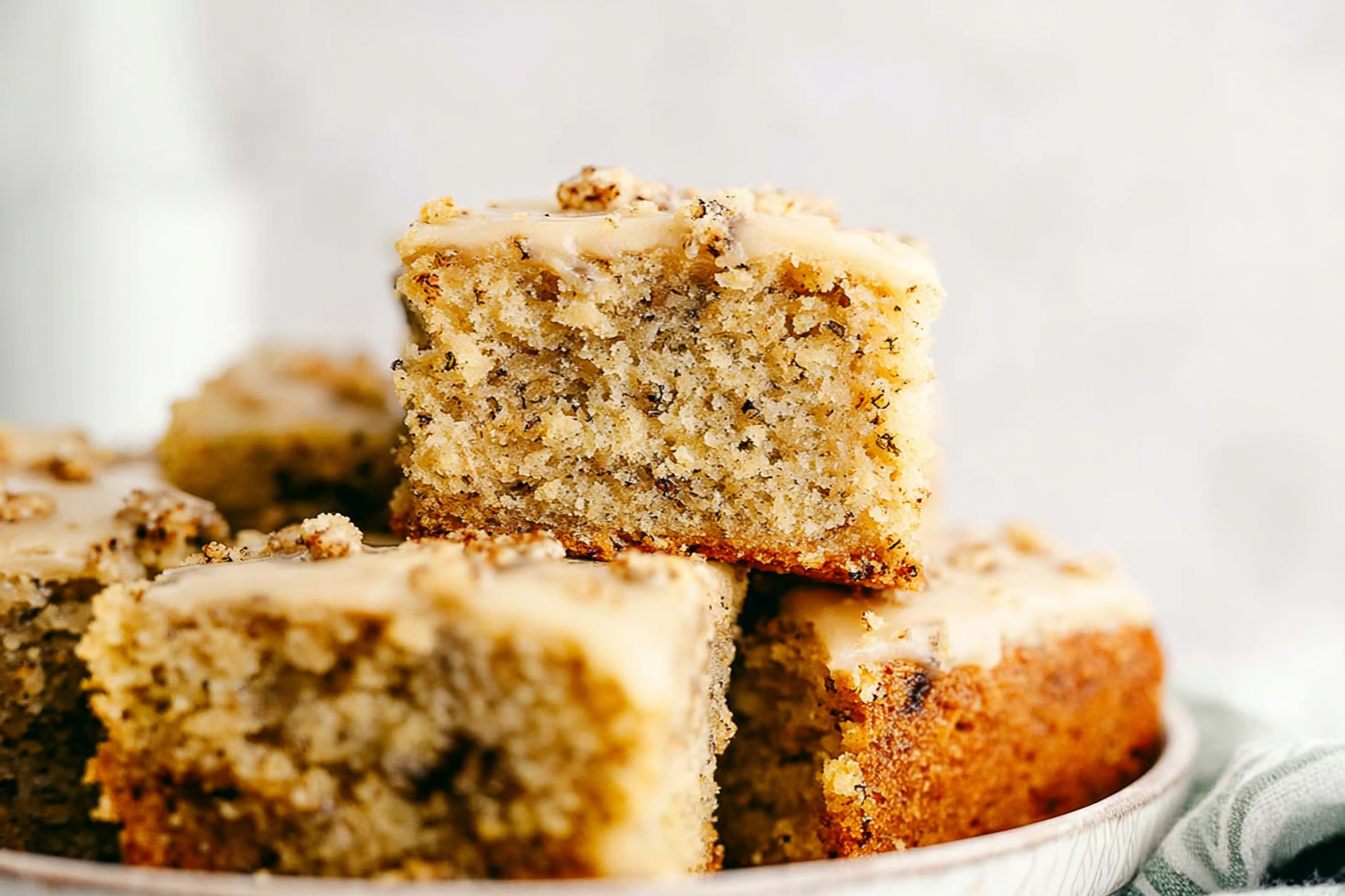 Banana Bread Bars