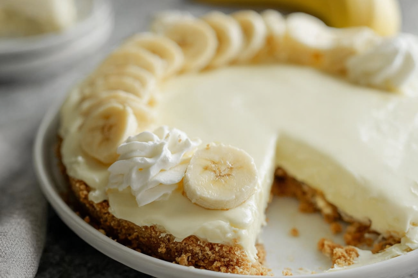 Banana Cream Cheesecake