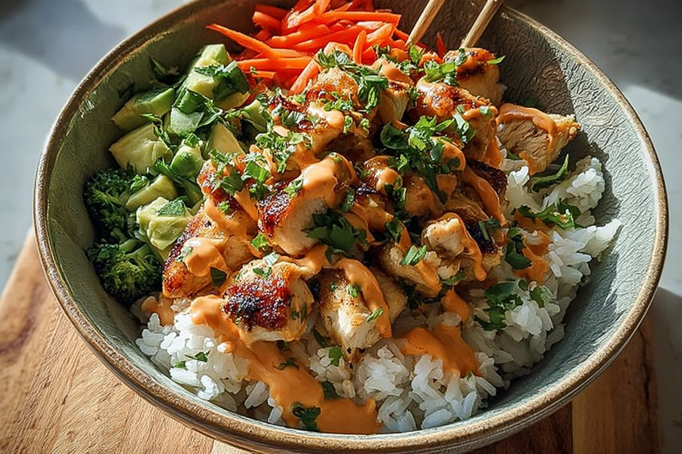 Bang Bang Chicken Bowl