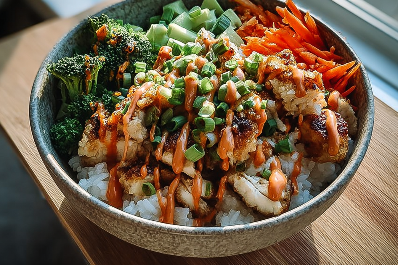 Bang Bang Chicken Bowl
