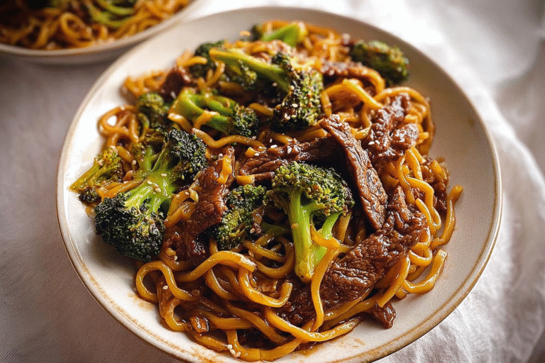 Beef Broccoli Lo Mein Noodles 90.Png
