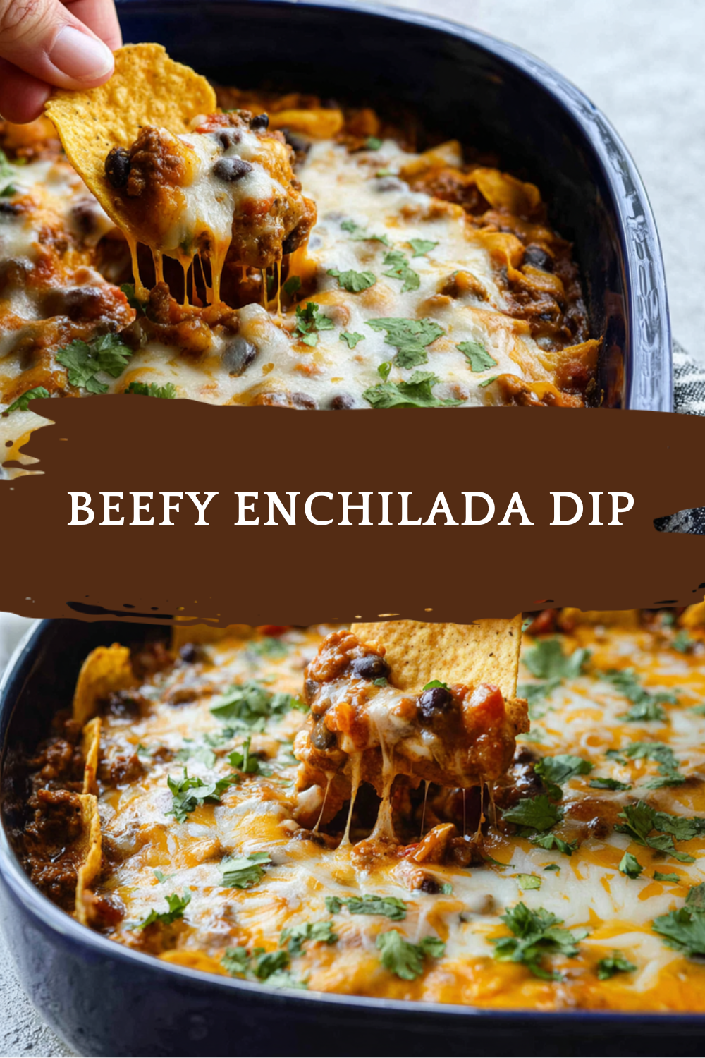 Beefy Enchilada Dip