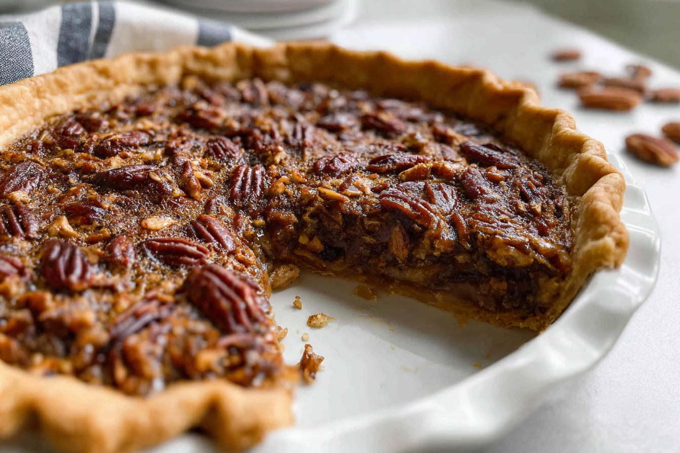 Bourbon Pecan Pie