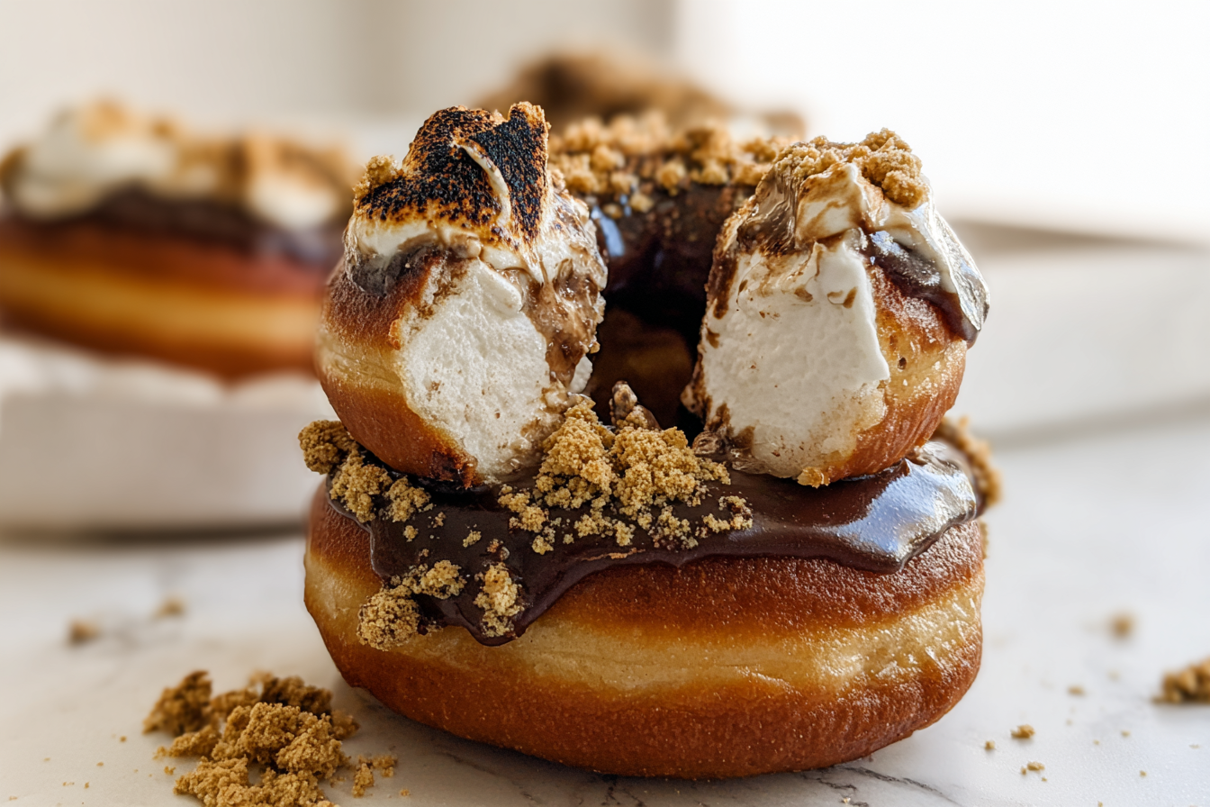 Brioche Smores Donuts