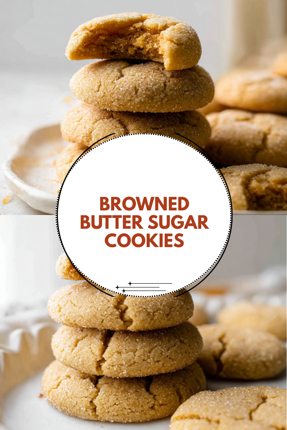 Browned Butter Sugar Cookies
