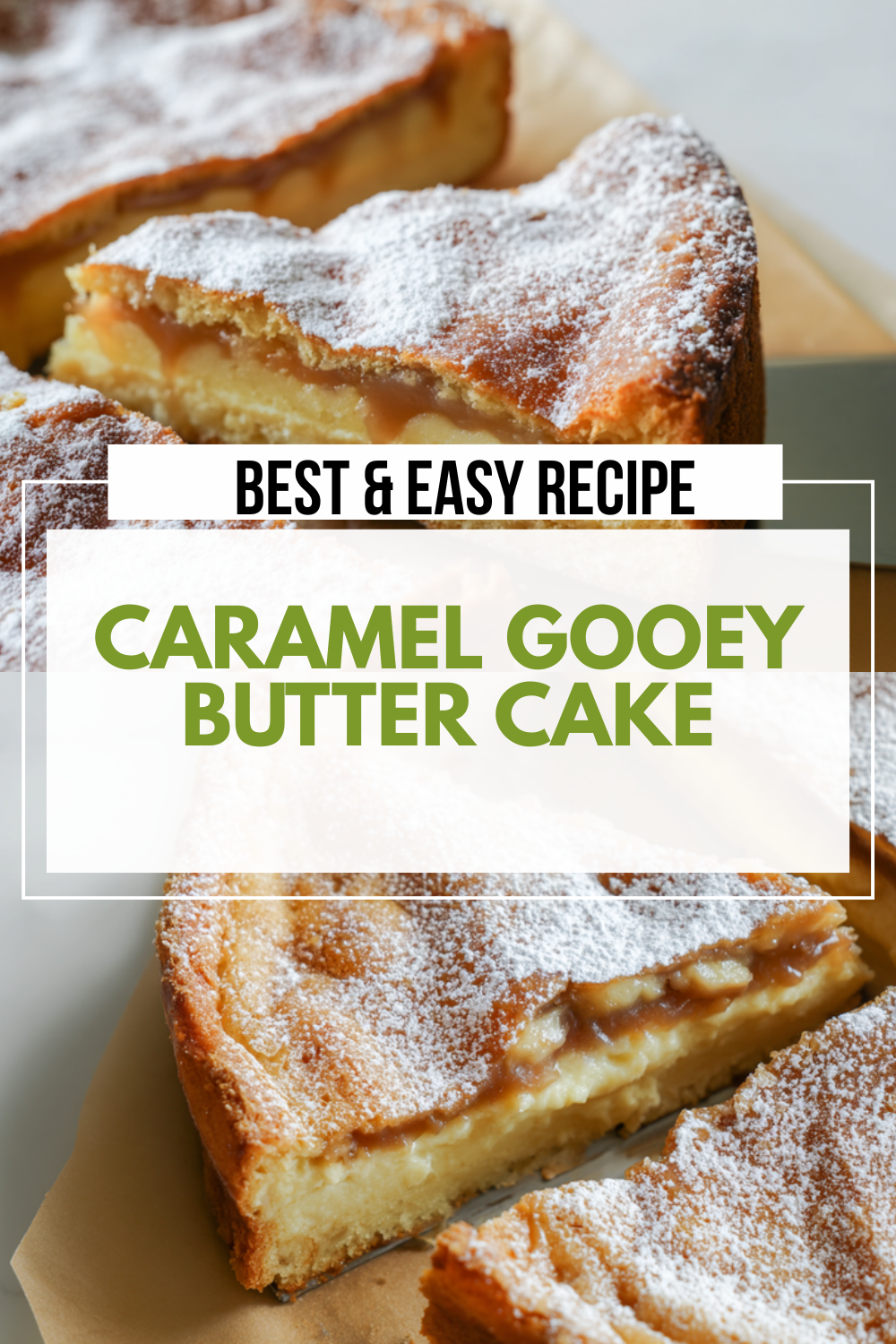 Caramel Gooey Butter Cake