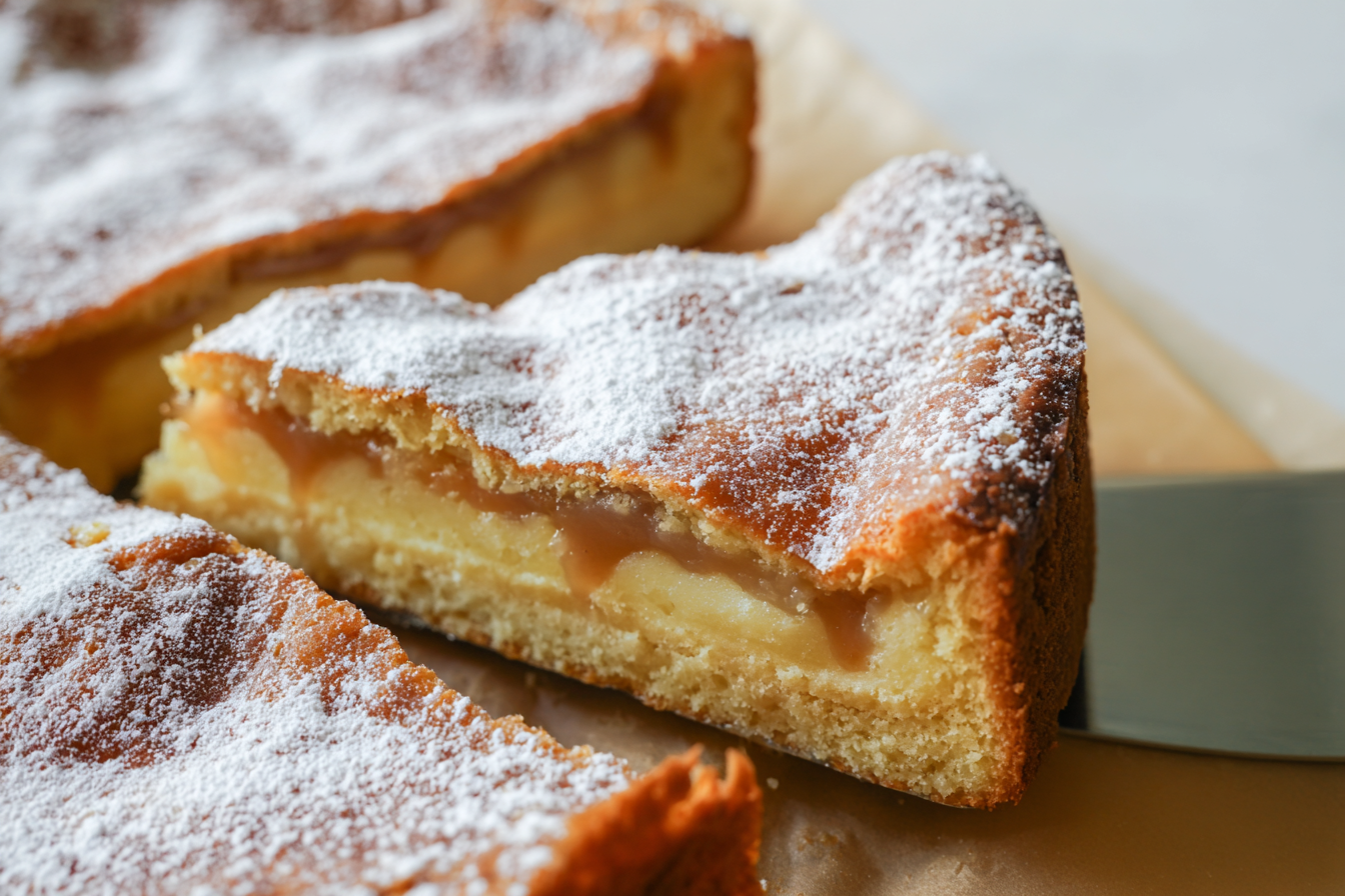 Caramel Gooey Butter Cake
