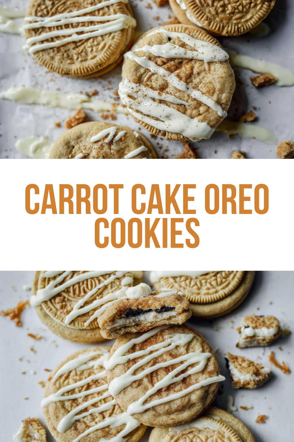Carrot Cake Oreo Cookies
