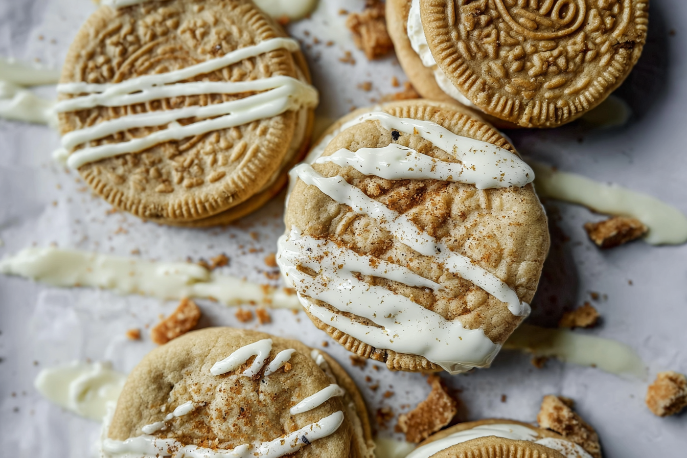 Carrot Cake Oreo Cookies