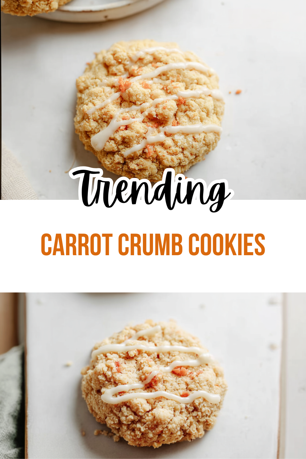 Carrot Crumb Cookies