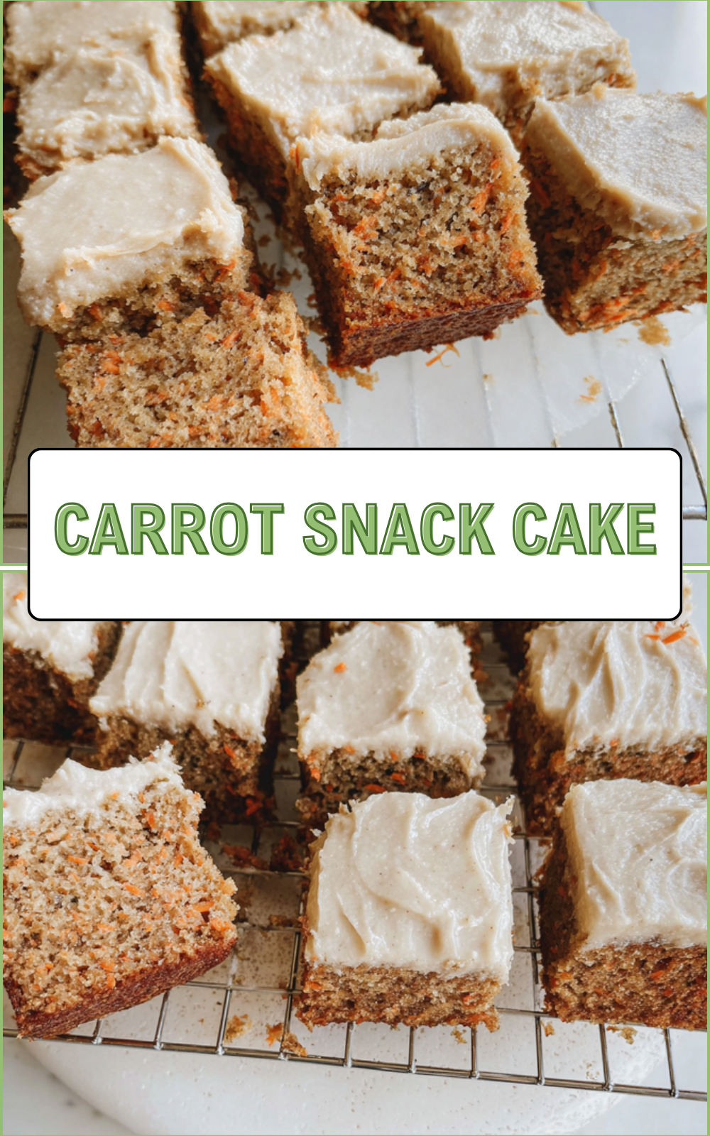 Carrot Snack Cake