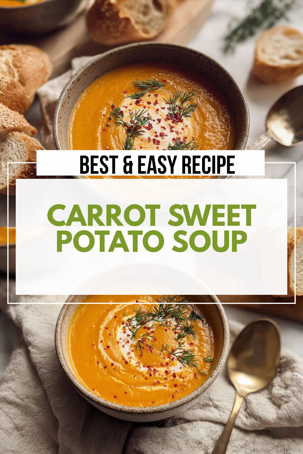 Carrot Sweet Potato Soup