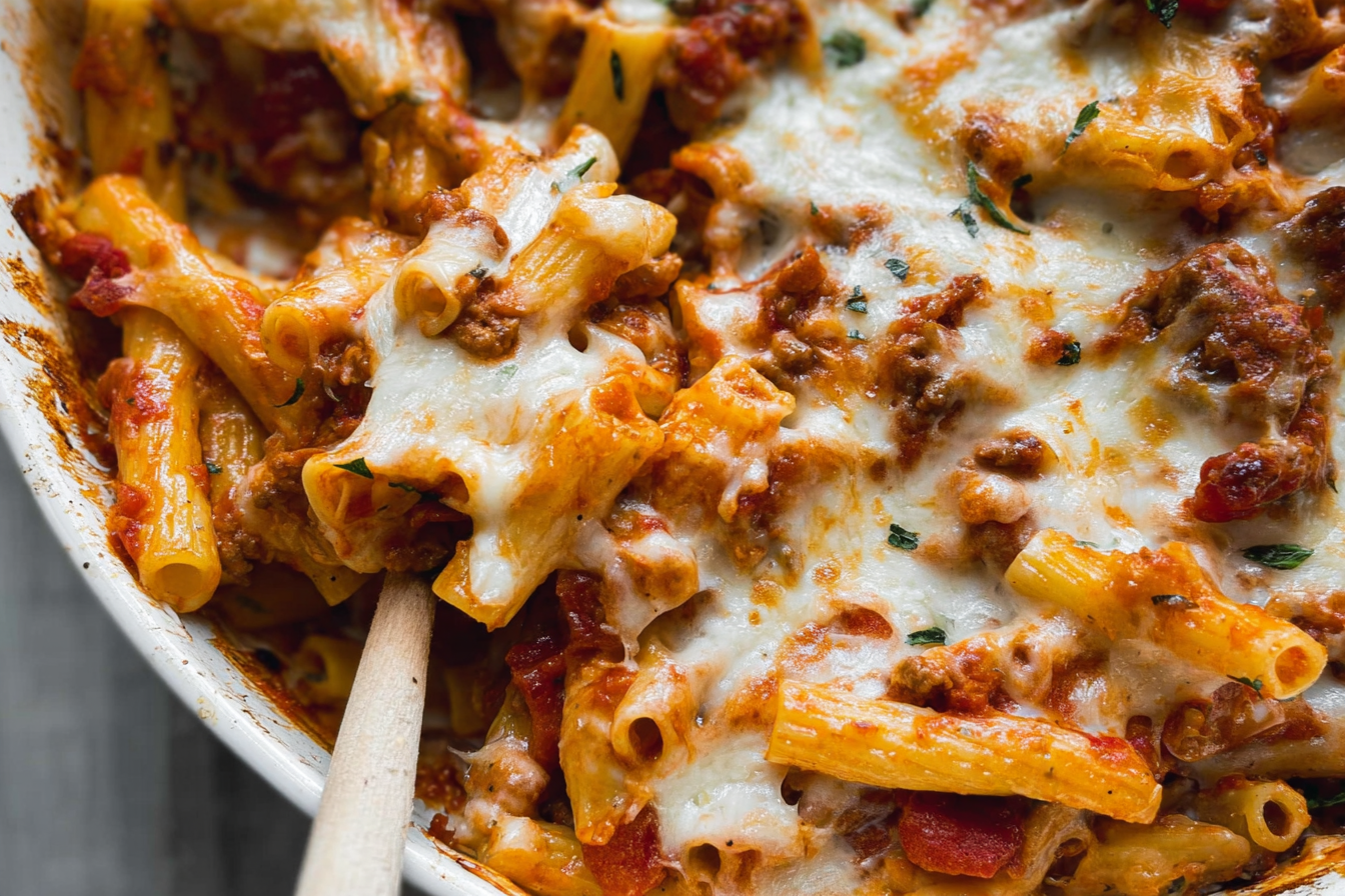 Cheesy Baked Ziti