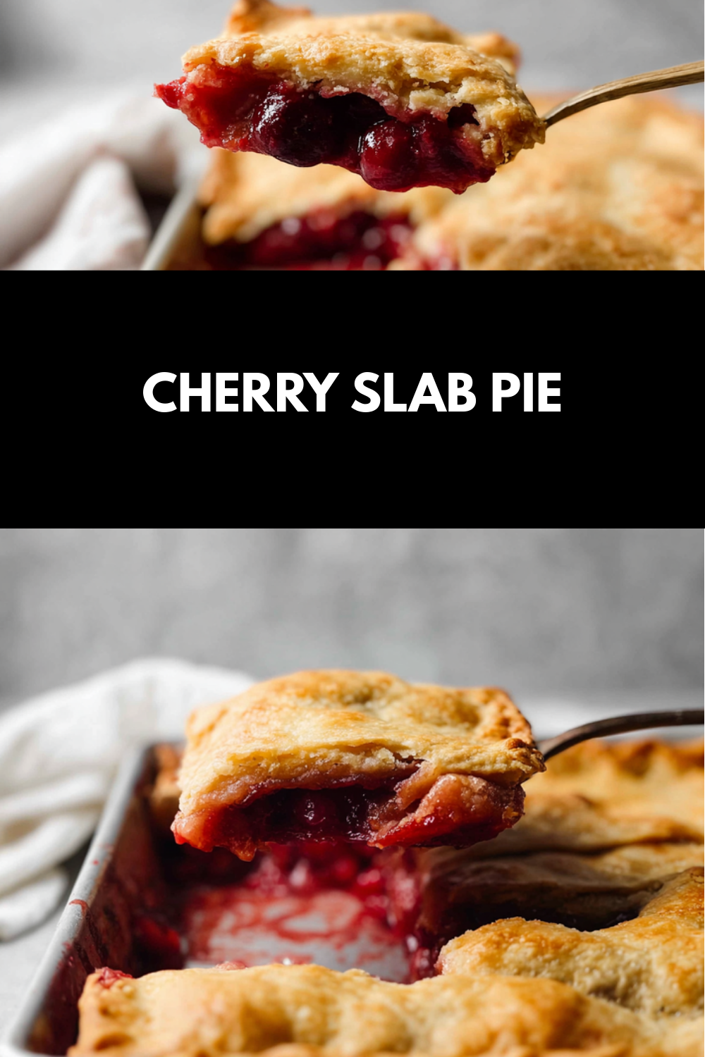 Cherry Slab Pie