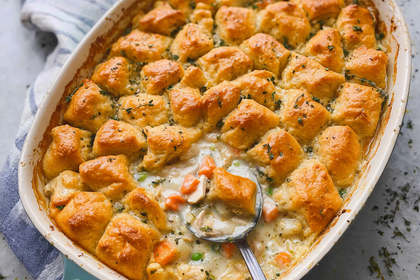 Chicken Pot Pie Casserole