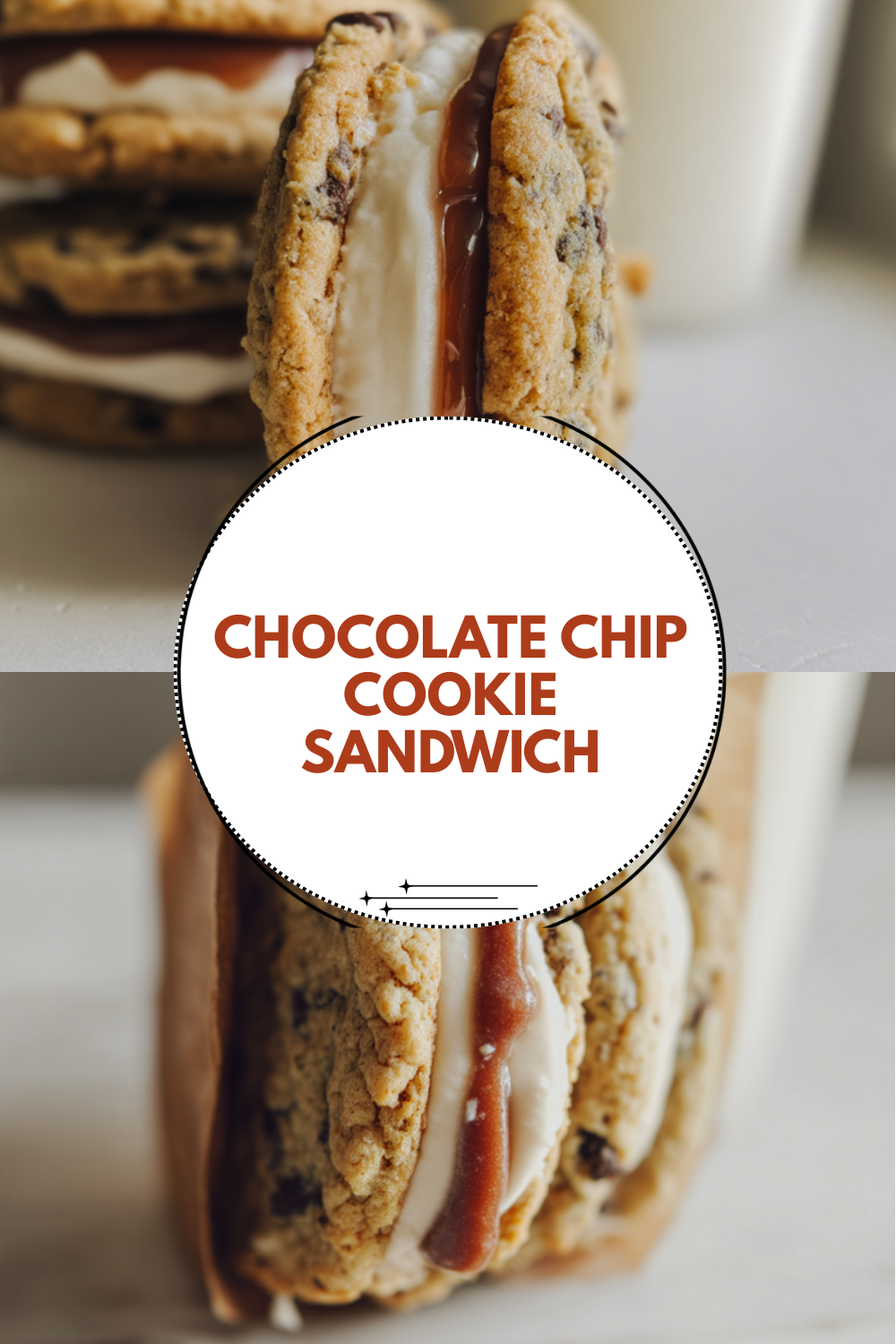 Chocolate Chip Cookie Sandwich