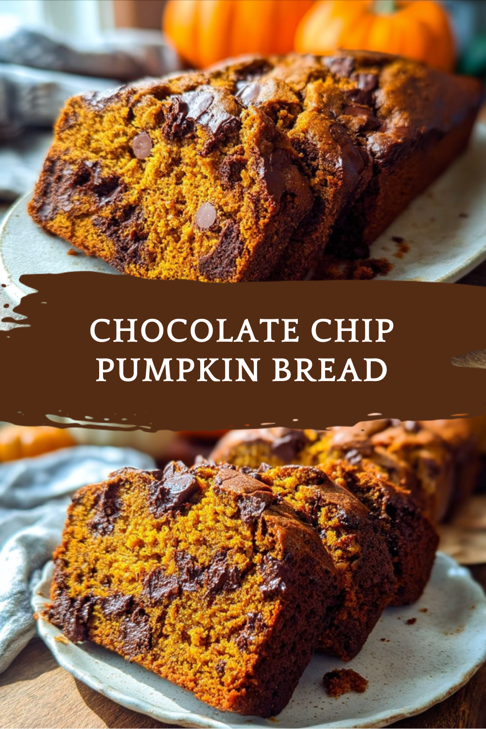 Chocolate Chip Pumpkin Bread