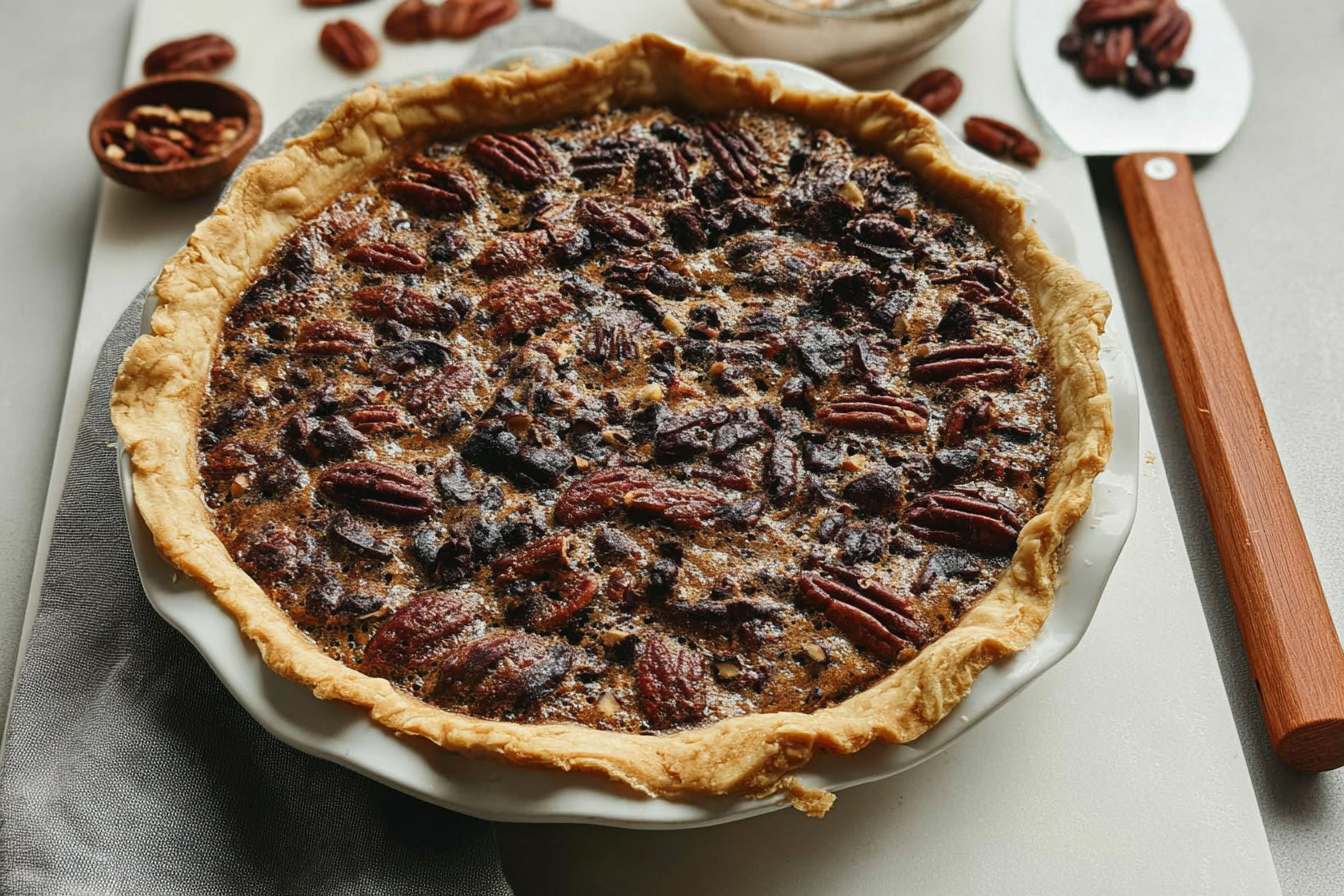 Chocolate Pecan Pie