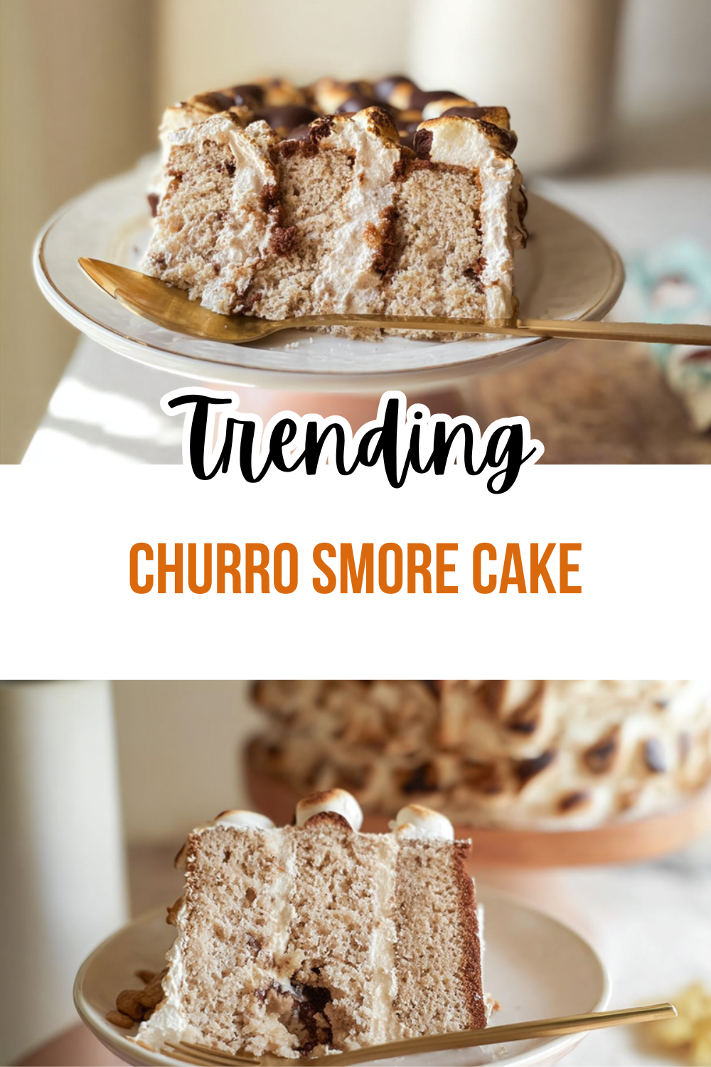 Churro Smore Cake