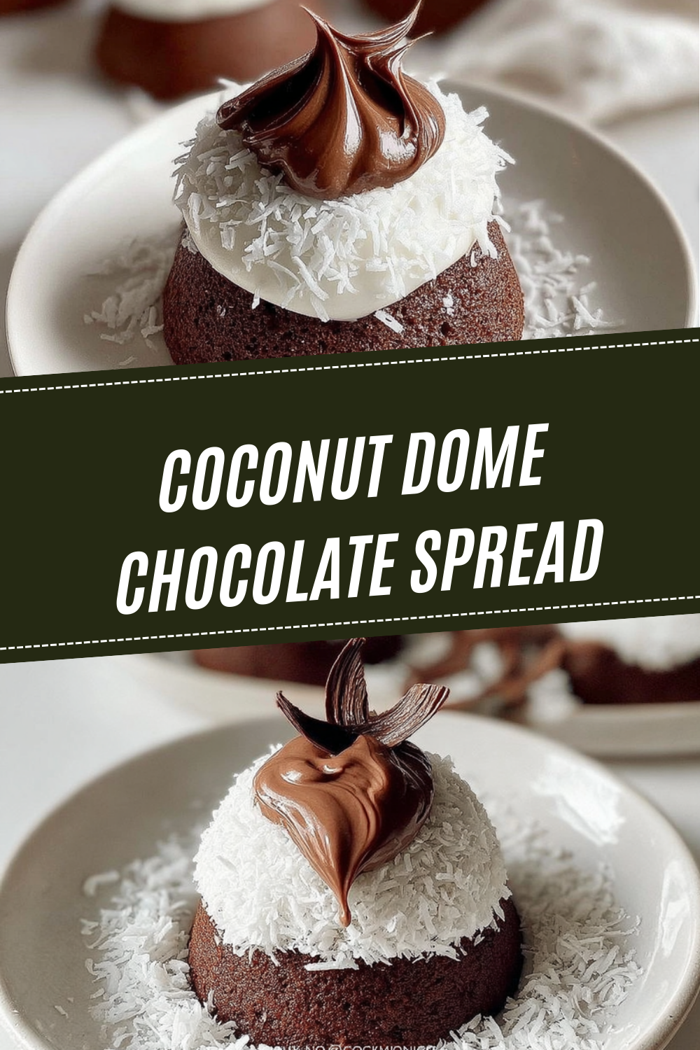 Coconut Dome Chocolate Spread