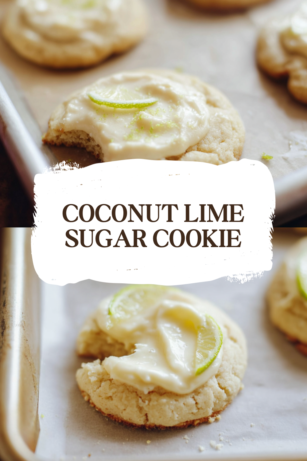 Coconut Lime Sugar Cookie