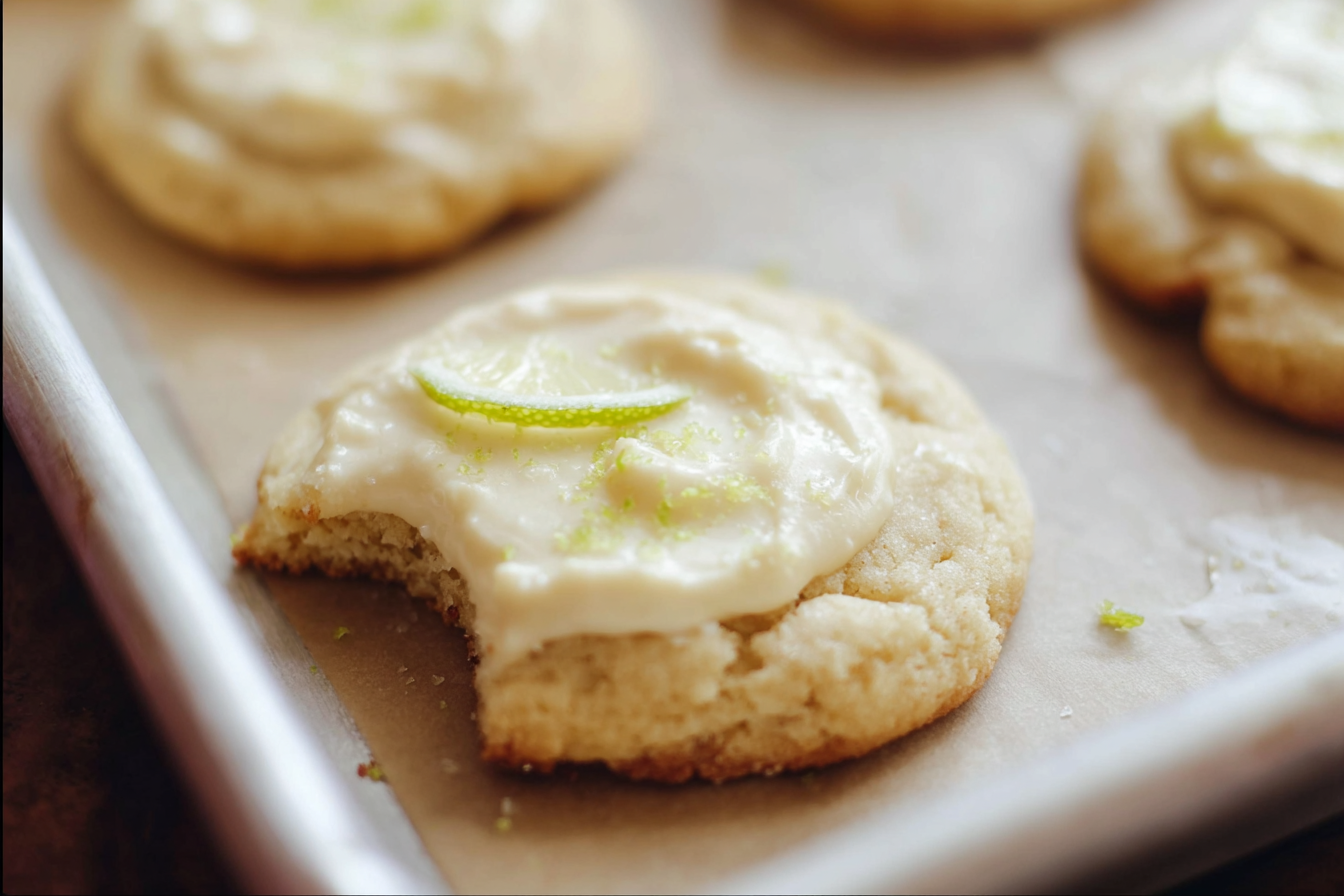 Coconut Lime Sugar Cookie