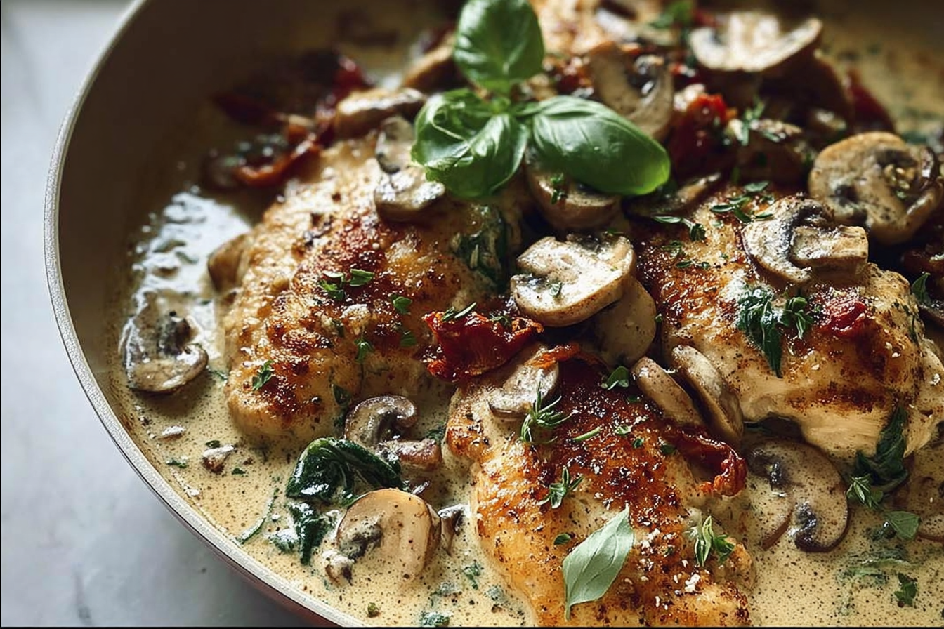 Creamy Mushroom Chicken