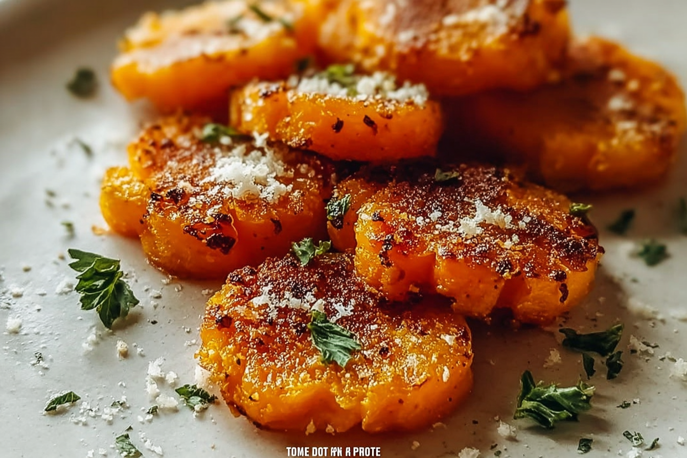 Crispy Smashed Carrots