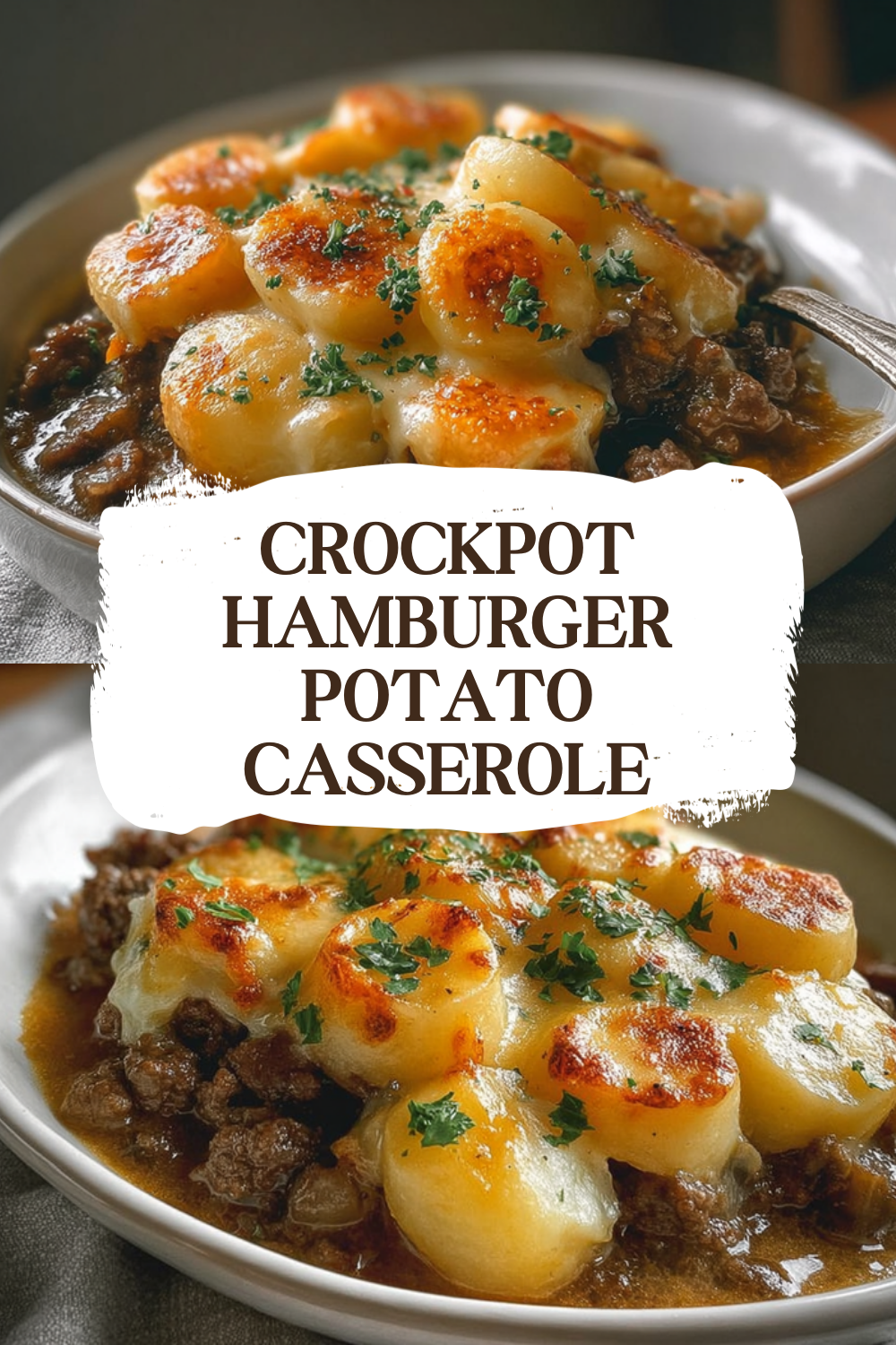Crockpot Hamburger Potato Casserole