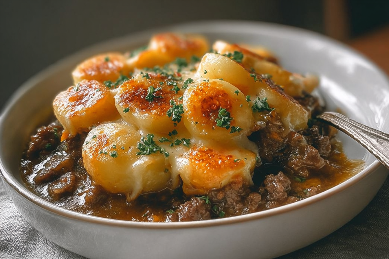 Crockpot Hamburger Potato Casserole