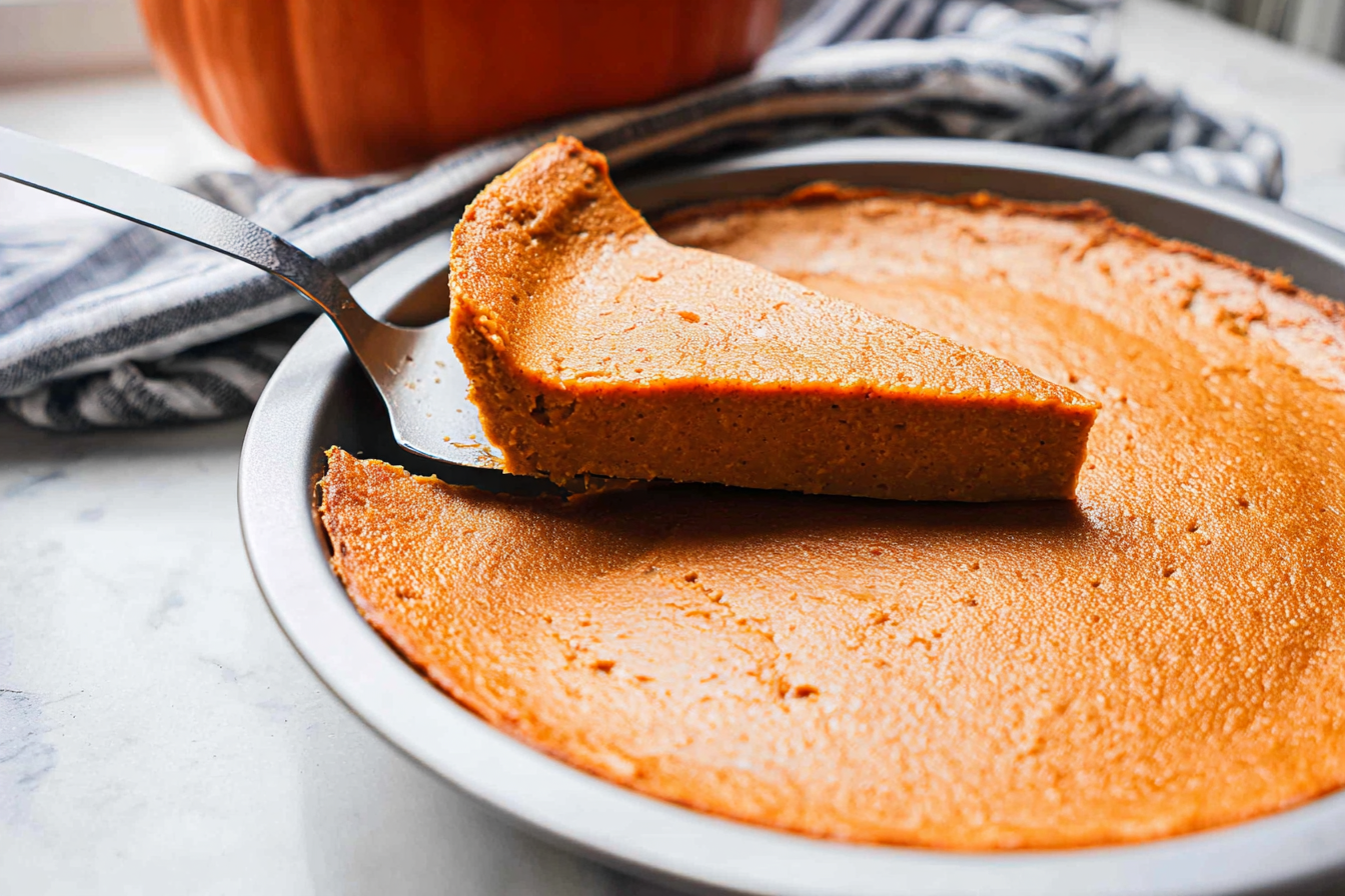 Crustless Pumpkin Pie