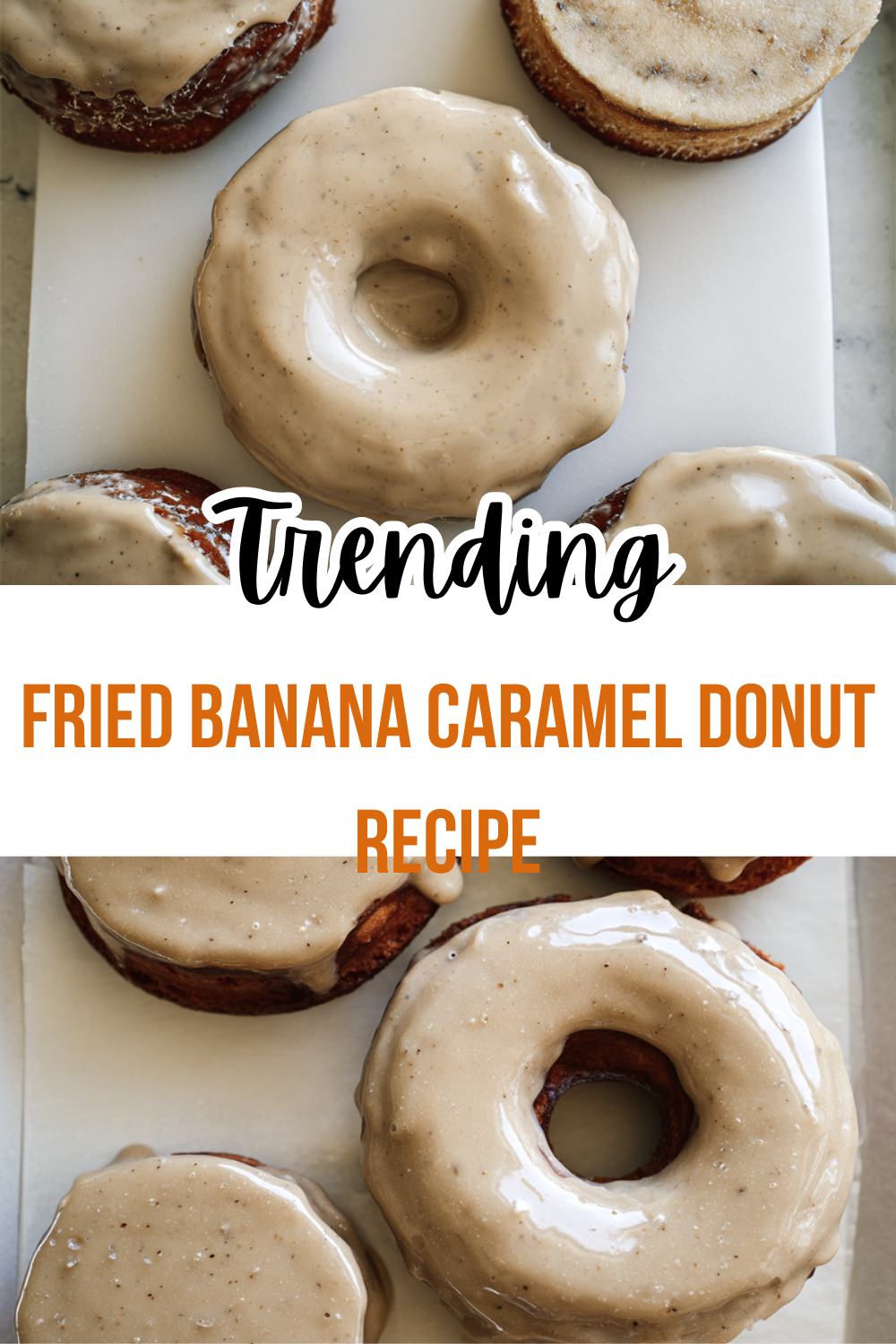 Fried Banana Caramel Donut Recipe