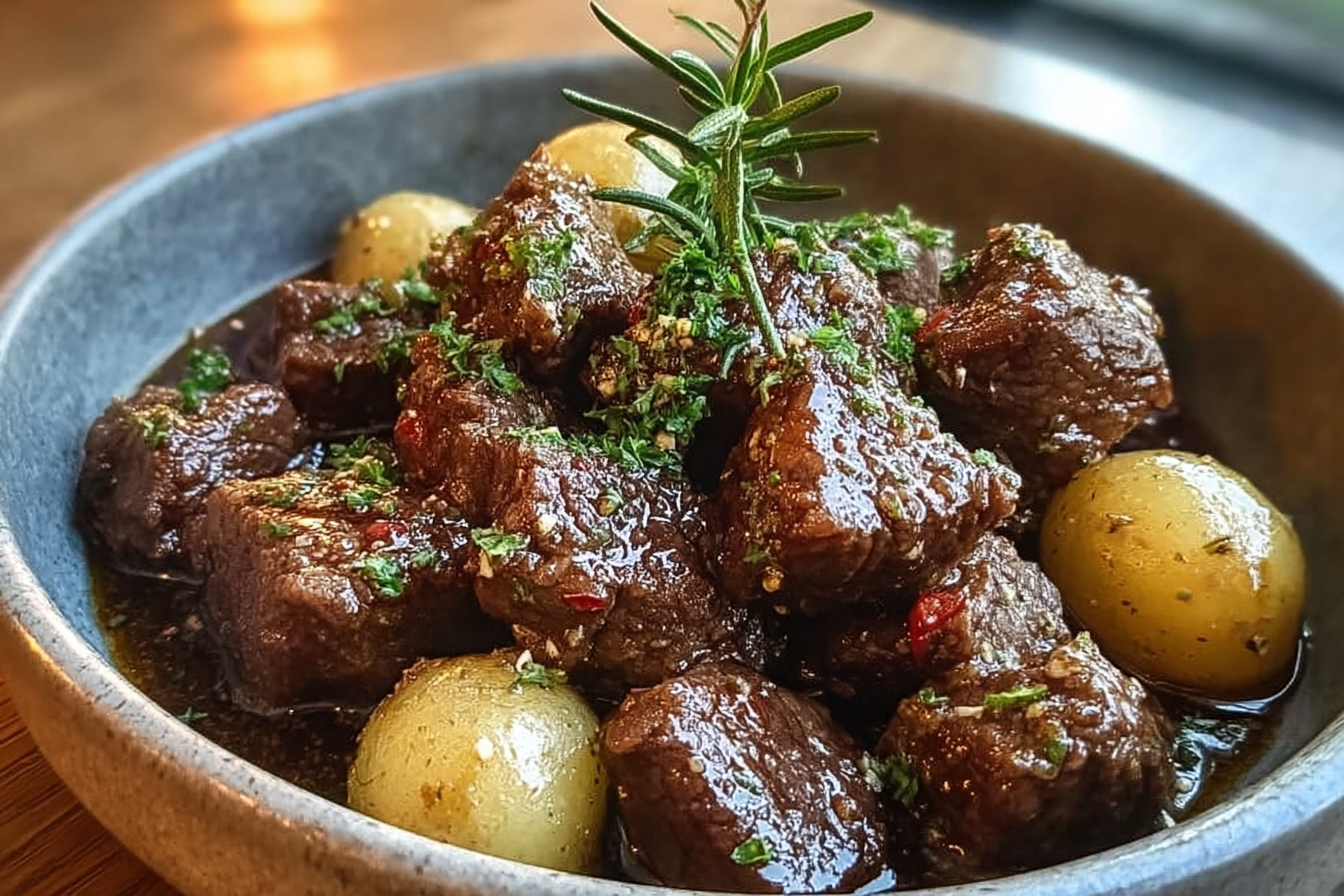 Garlic Butter Beef Bites