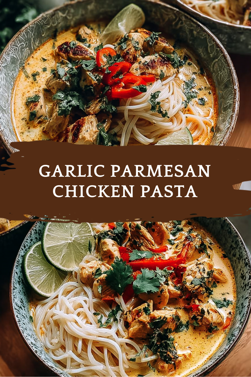 Garlic Parmesan Chicken Pasta