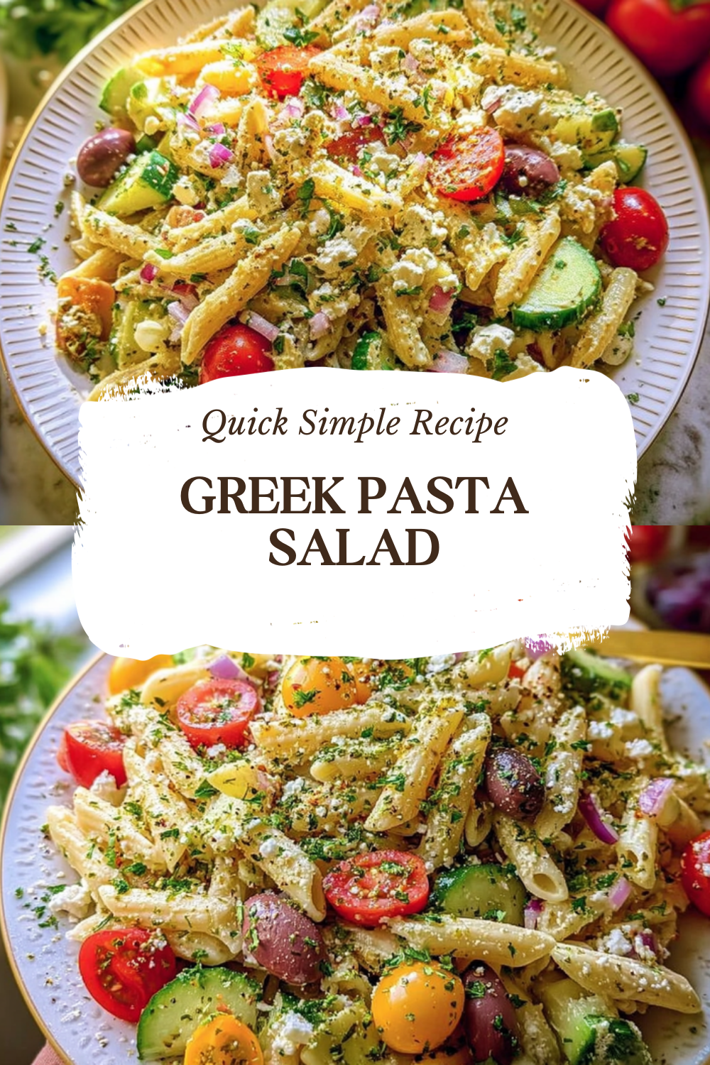 Greek Pasta Salad
