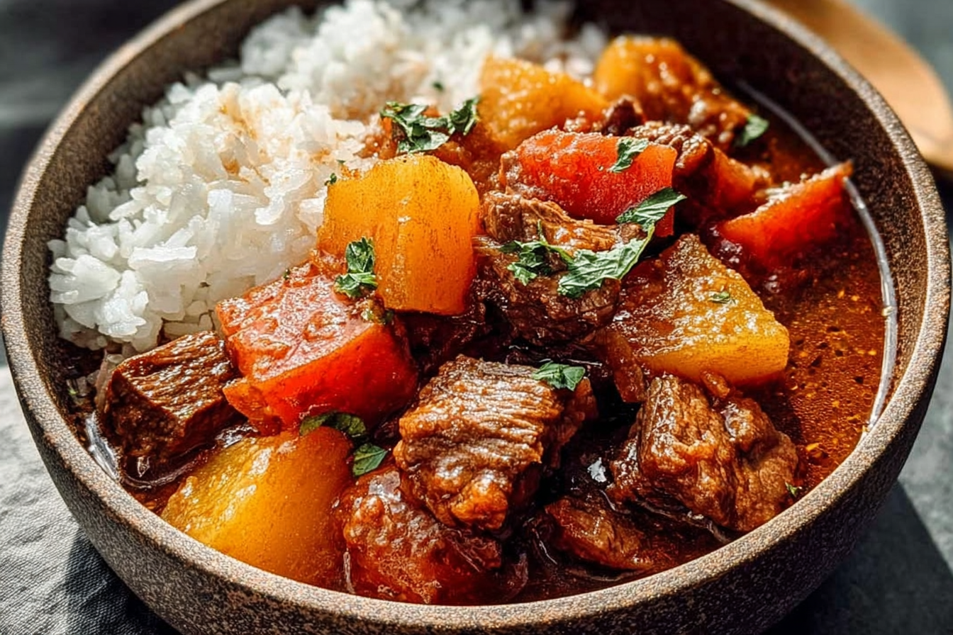 Hawaii Style Beef Stew