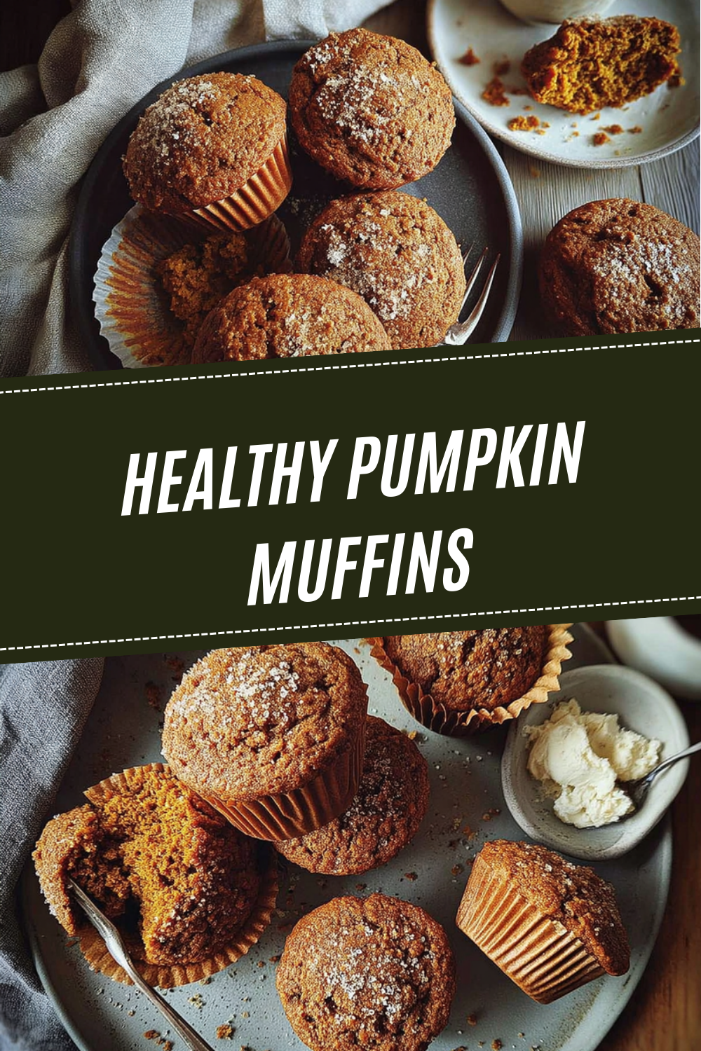 Healthy Pumpkin Muffins