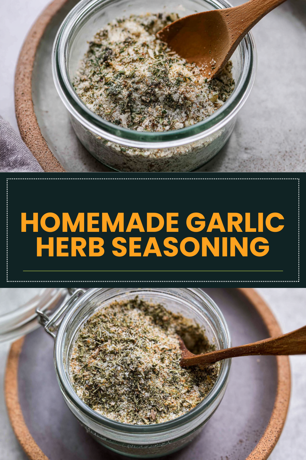 Homemade Garlic Herb Seasoning