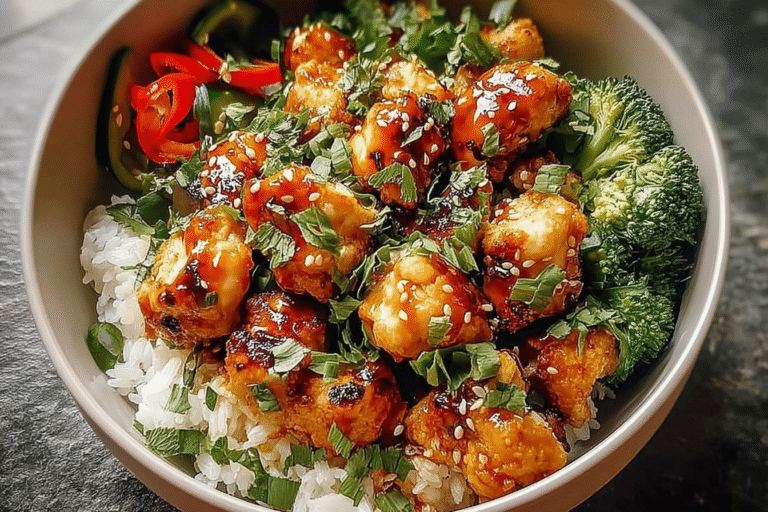 Hot Honey Chicken Bowl 64.Png