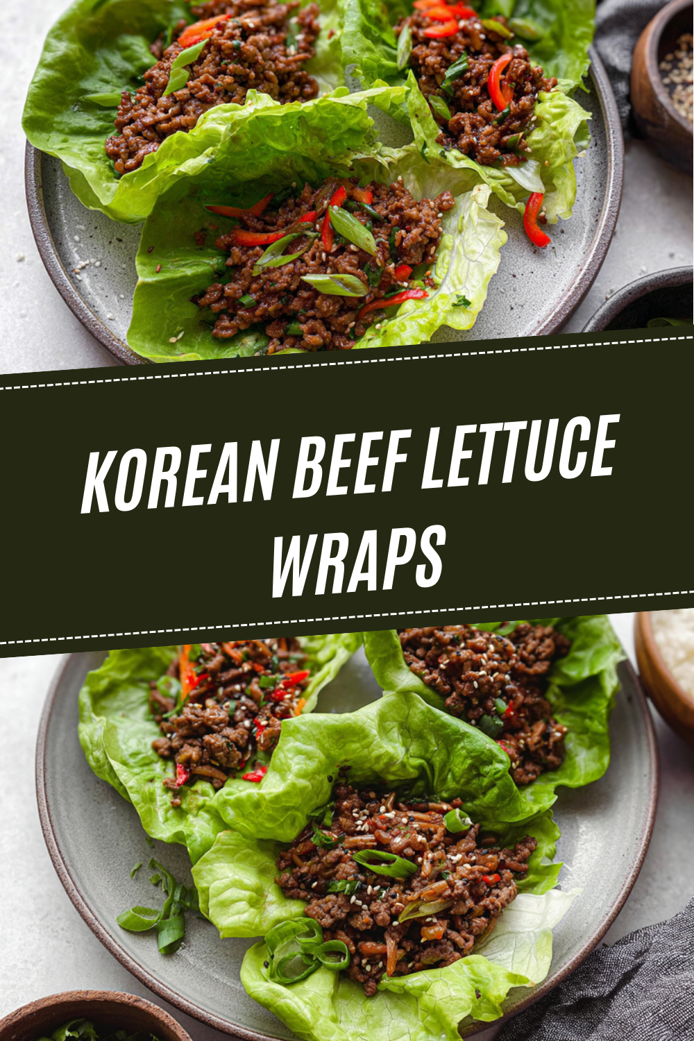 Korean Beef Lettuce Wraps